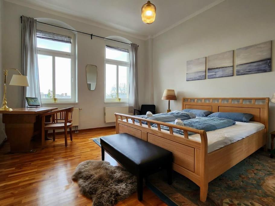 4 Raum Wohnung Mit Balkon Auf 120Sqm In Top Lage Dresden Exterior foto